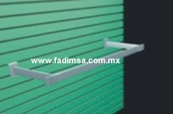 Ménsula con Barra Para Exhibición de Productos
