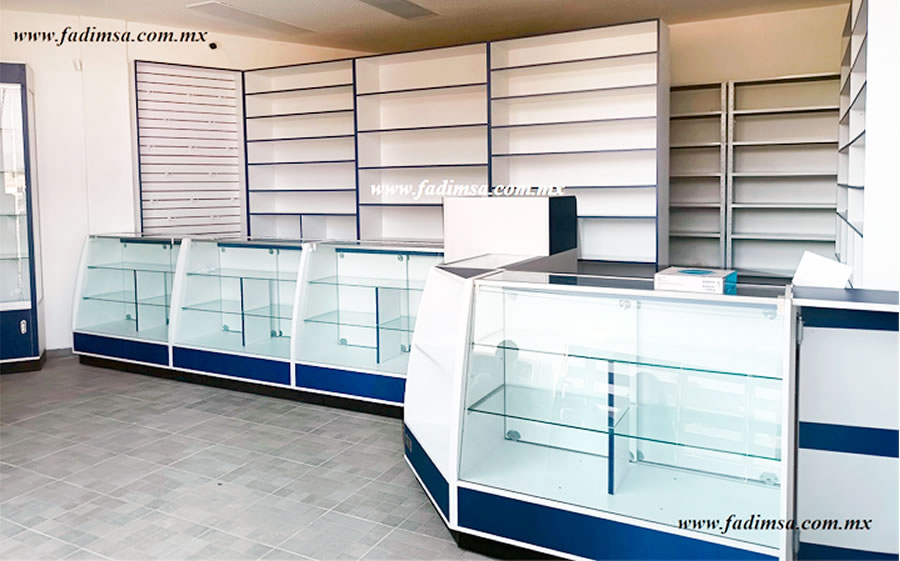 Muebles Para Farmacias - Instalación y Venta en Toda la República Mexicana